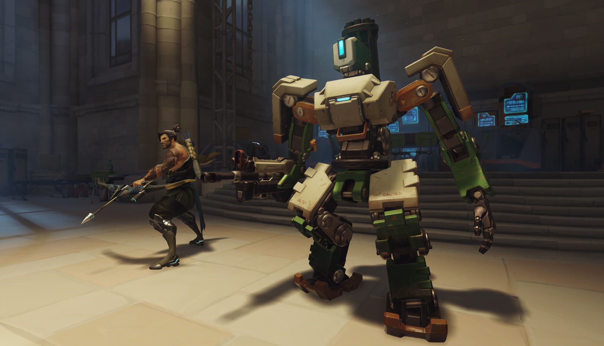 Blizzard Overwatch Screenshot - Bastion