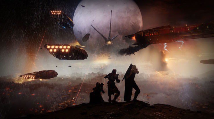 Destiny 2 Players Can Shoot Down Cabal Ships in Beta
