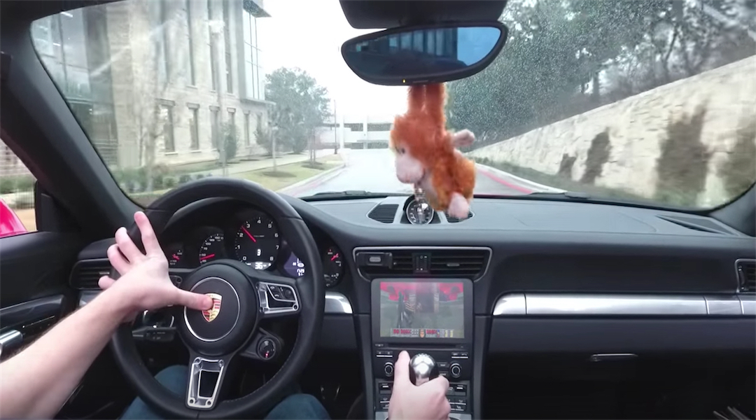 GR Pick: DOOM Played Using a Porsche as the Controller