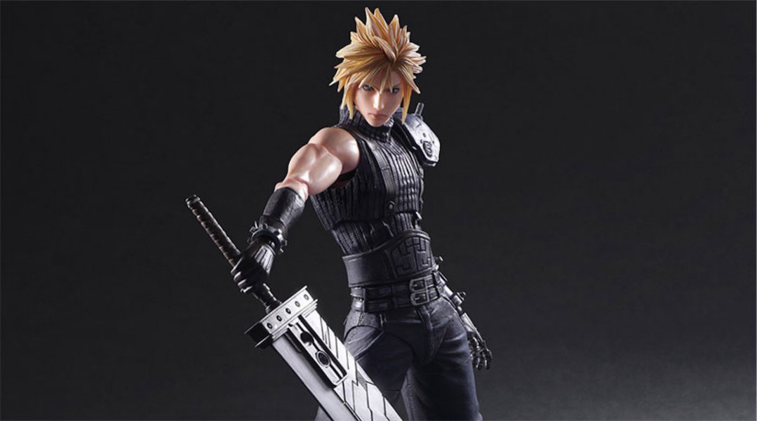 Final Fantasy 7 Remake's Cloud, Barret Figures Revealed