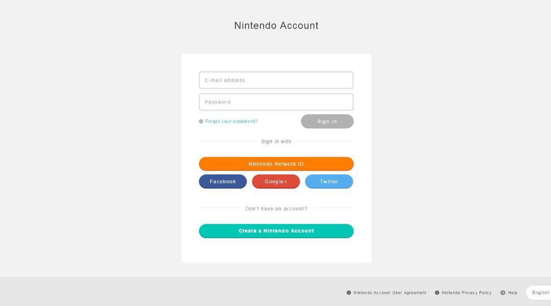 Nintendo Account Registration Goes Live