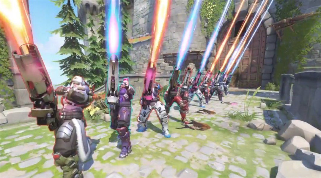 Overwatch Fans Honor Deceased Friend with Gun Salute