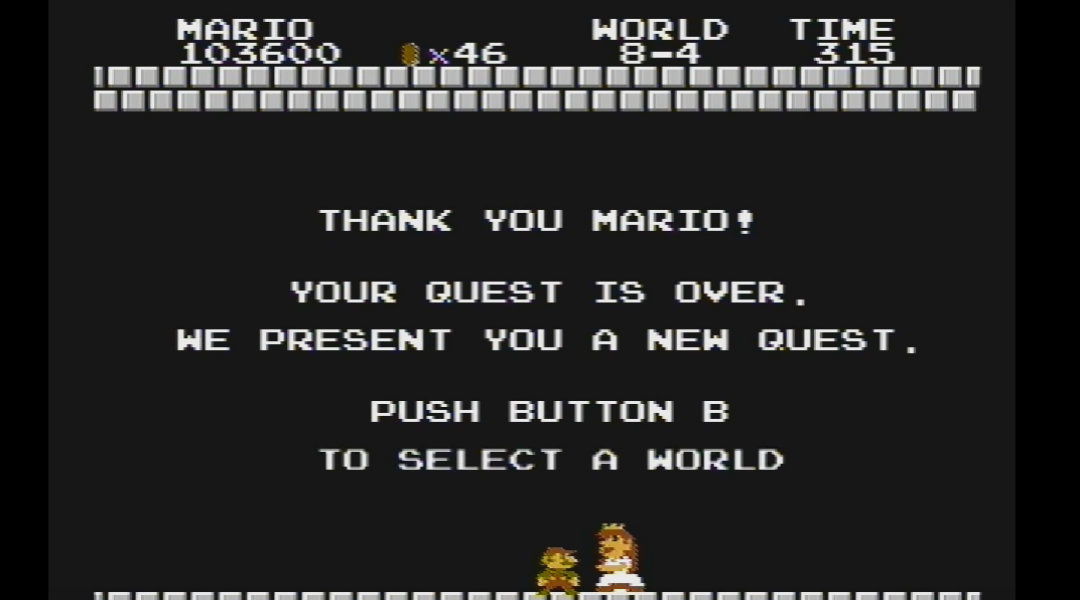 Super Mario Bros Speedrun Record Broken By Single Frame